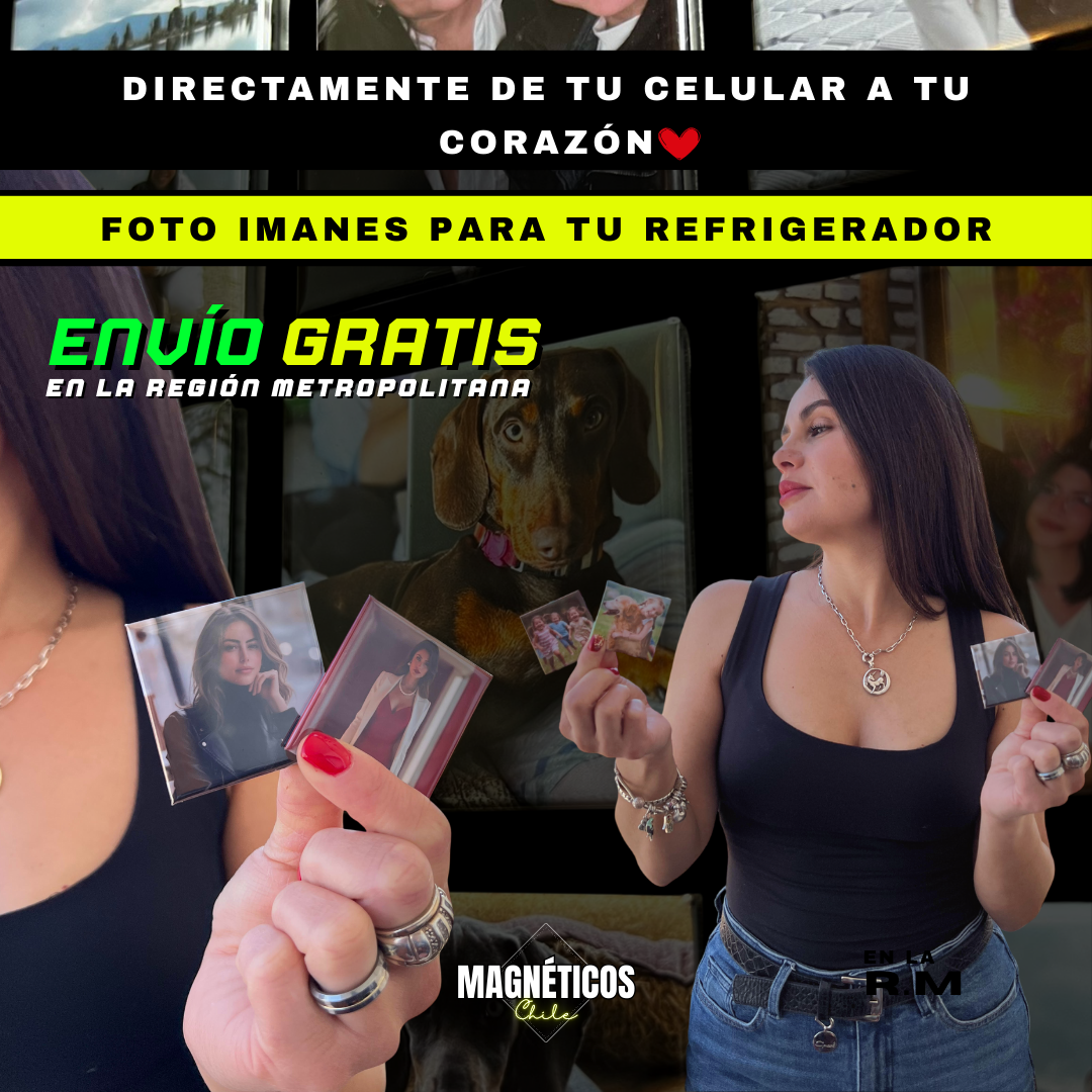 24 Foto Imanes Personalizados