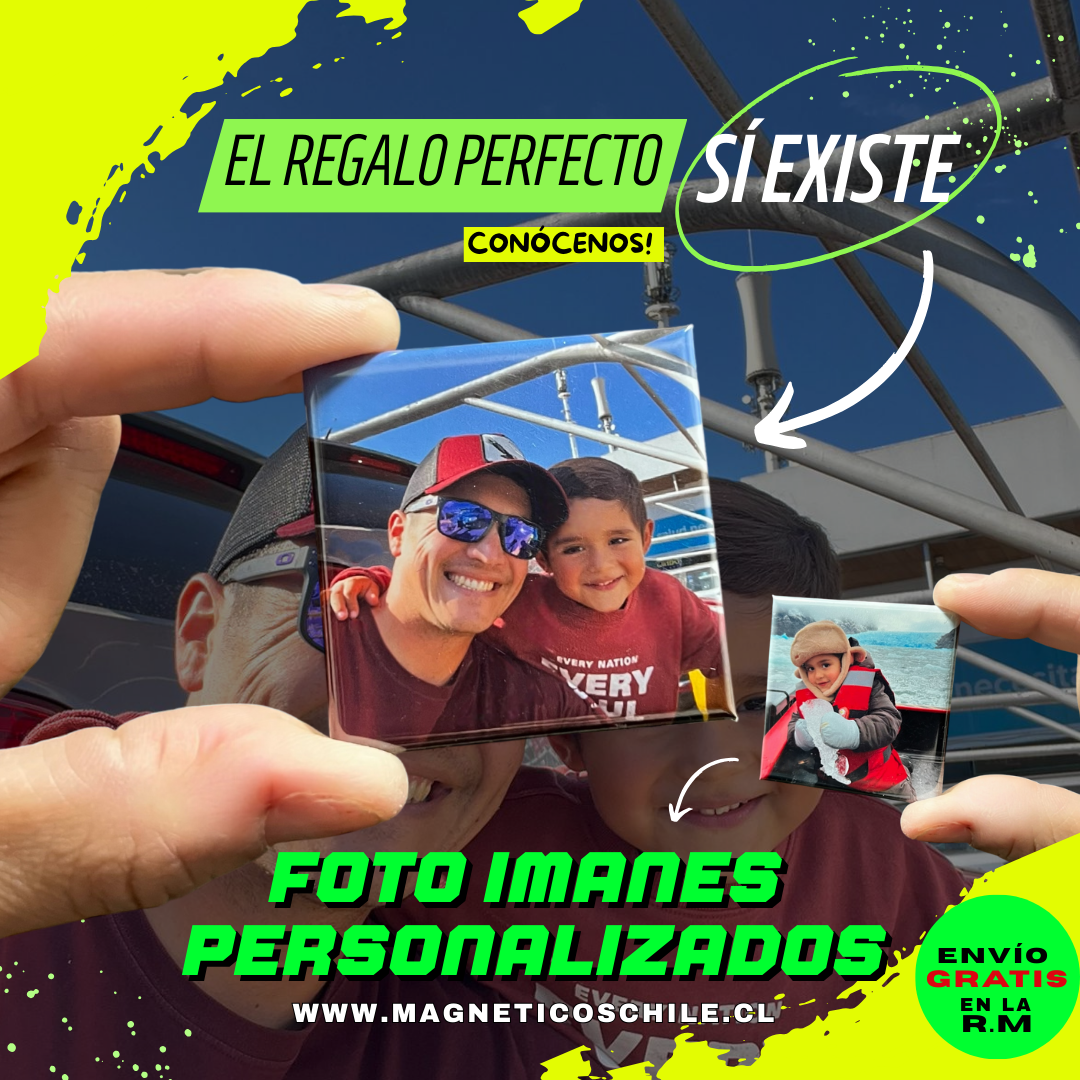 12 Foto Imanes Personalizados